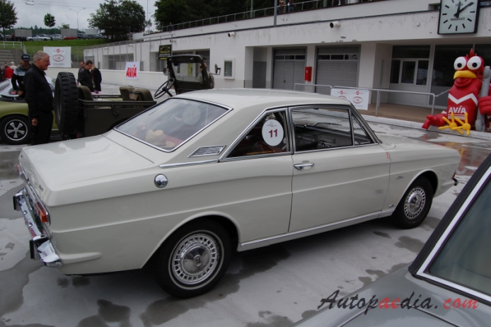 Ford M-Series 4th generation (P6) 1966-1970 (1966-1967 Taunus 15M TS Coupé 2d), right side view