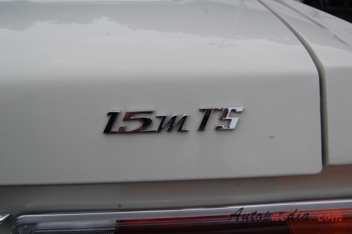 Ford M-Series 4th generation (P6) 1966-1970 (1966-1967 Taunus 15M TS Coupé 2d), rear emblem  