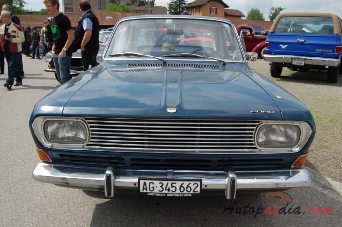 Ford M-Series 4th generation (P6) 1966-1970 (1967-1970 15M TS 1700S sedan 2d), front view