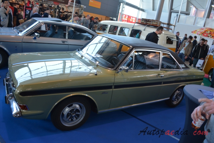 Ford M-Series 4th generation (P6) 1966-1970 (1970 15M RS Coupé 2d), left side view
