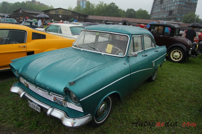Ford M-Series 1st generation (P2) 1957-1960 (1958 Taunus 17M sedan 2d), left front view