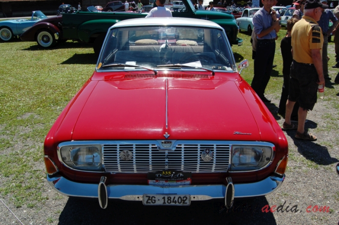 Ford M-Series 3rd generation (P5) 1964-1967 (1966 Taunus 20M TS hardtop 2d), front view