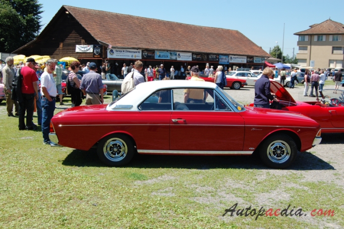 Ford M-Series 3rd generation (P5) 1964-1967 (1966 Taunus 20M TS hardtop 2d), right side view