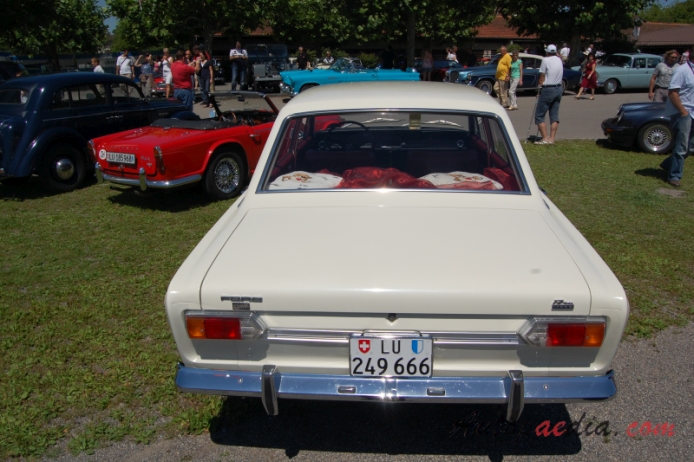 Ford M-Series 4th generation (P7) 1967-1968 (1968 17M 1700S sedan 4d), rear view