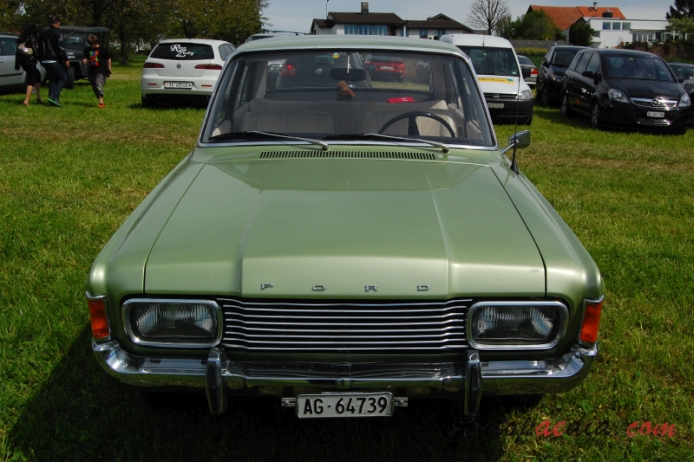 Ford M-Series 5. generacja (P7b) 1968-1971 (17M 2000S sedan 4d), przód