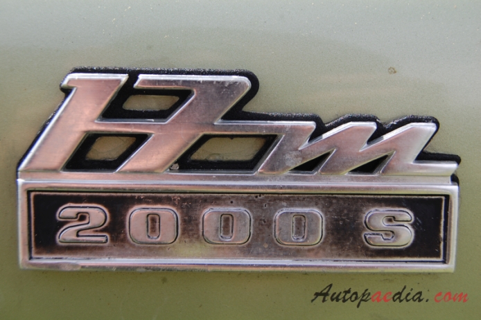 Ford M-Series 5. generacja (P7b) 1968-1971 (17M 2000S sedan 4d), emblemat tył 