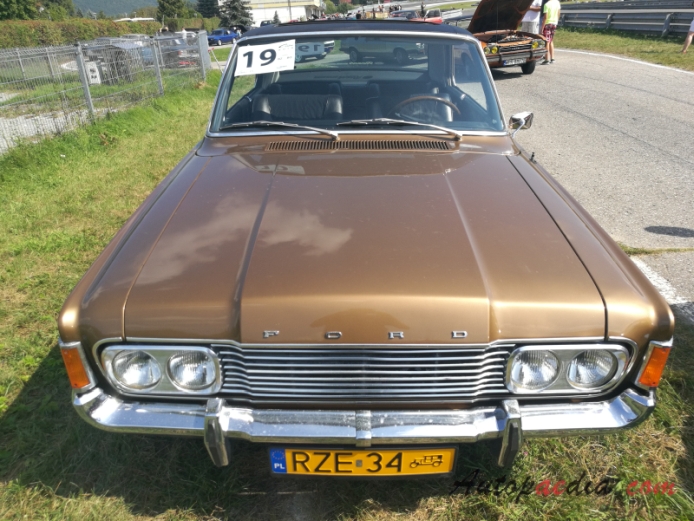 Ford M-Series 5th generation (P7b) 1968-1971 (1970 26M 2300 hardtop 2d), front view