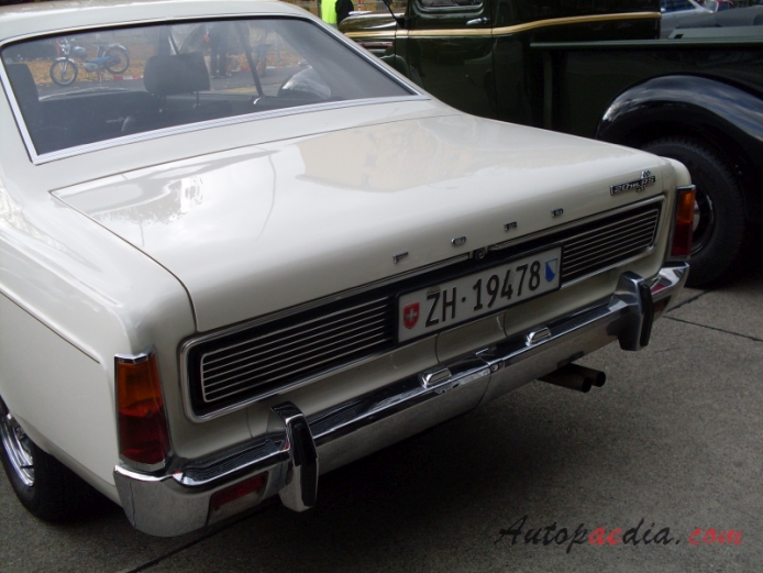 Ford M-Series 5th generation (P7b) 1968-1971 (20M RS Coupé 2d), rear view