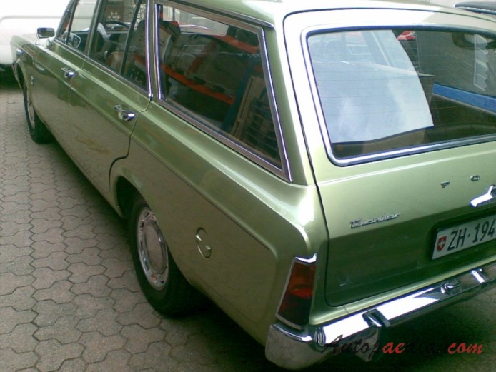 Ford M-Series 5. generacja (P7b) 1968-1971 (20M Turnier 2300S kombi 5d), lewy tył