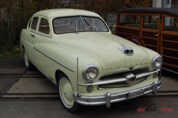 Ford Vendôme 1952-1954, prawy przód
