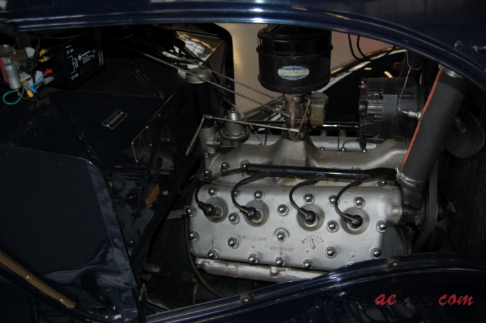 Ford Model 40 (Ford V8) 1933-1934 (1934 Model 40B phaeton 4d), silnik 
