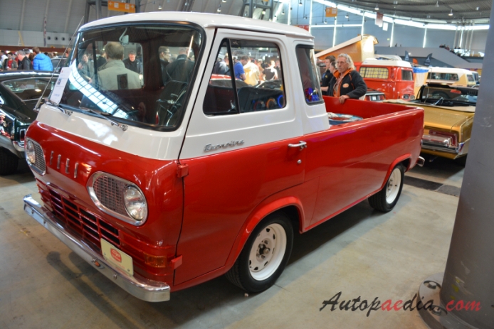 Ford E-Series (Econoline) 1st generation 1961-1967 (1963 pickup 2d), left front view