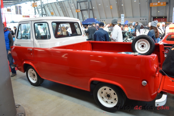 Ford E-Series (Econoline) 1. generacja 1961-1967 (1963 pickup 2d), lewy bok
