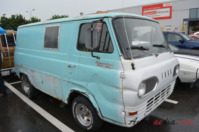 Ford E-Series (Econoline) 1st generation 1961-1967 (Delivery Van 3d), right front view