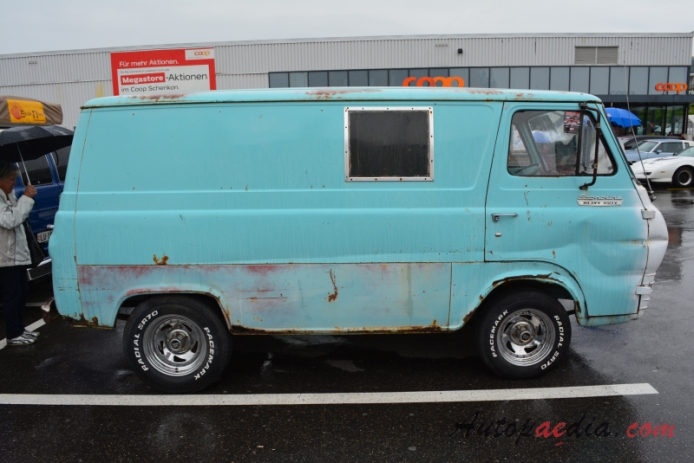 Ford E-Series (Econoline) 1st generation 1961-1967 (Delivery Van 3d), right side view