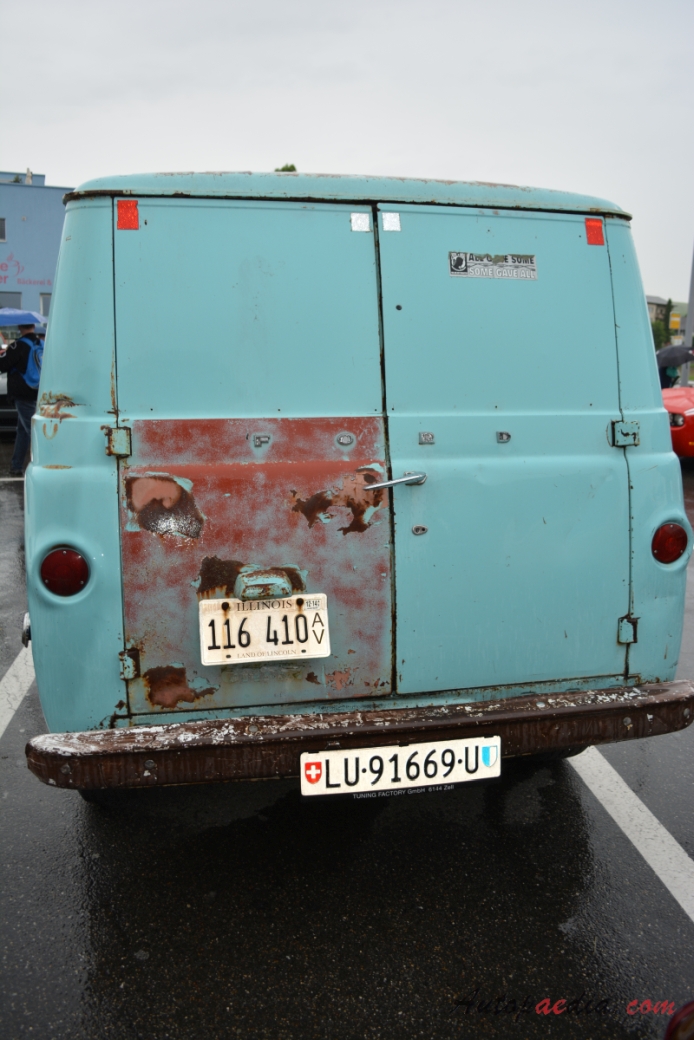 Ford E-Series (Econoline) 1st generation 1961-1967 (Delivery Van 3d), rear view