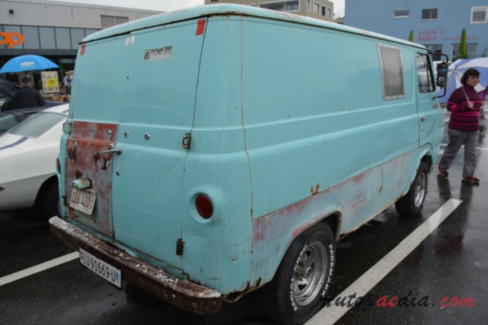 Ford E-Series (Econoline) 1st generation 1961-1967 (Delivery Van 3d), right rear view