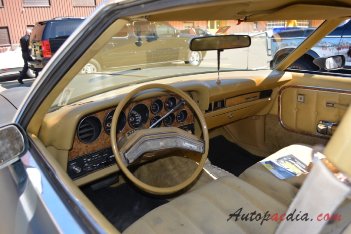 Ford Elite 1974-1976 (hardtop 2d), interior