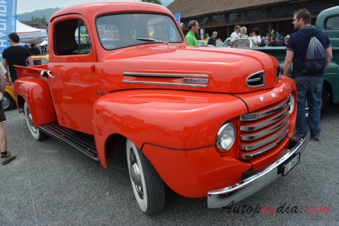 Ford F-series 1st generation 1948-1952 (1948-1950 F-1), right front view