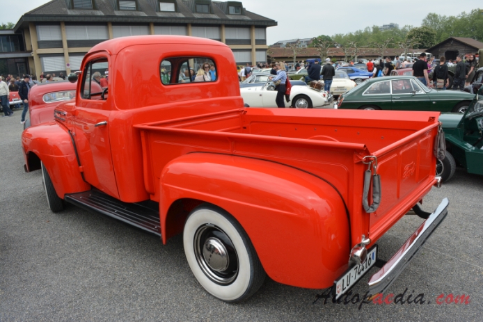Ford F-series 1st generation 1948-1952 (1948-1950 F-1),  left rear view