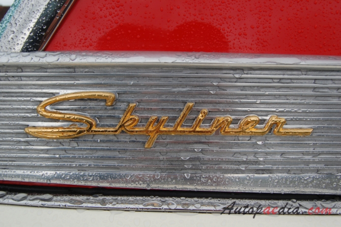 Ford Fairlane 2nd generation 1957-1959 (1959 Fairlane 500 Skyliner Coupé convertible 2d), side emblem 