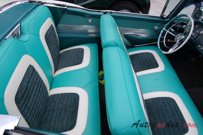 Ford Fairlane 2nd generation 1957-1959 (1959 Fairlane 500 Skyliner Coupé convertible 2d), interior