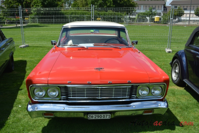 Ford Fairlane 4th generation 1962-1965 (1965 Fairlane 500 Sports Coupé 289 hardtop 2d), front view