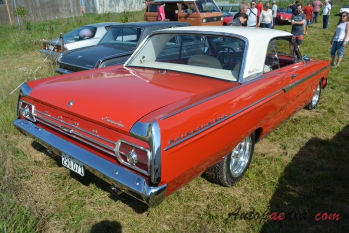 Ford Fairlane 4th generation 1962-1965 (1965 Fairlane 500 Sports Coupé 289 hardtop 2d), right rear view
