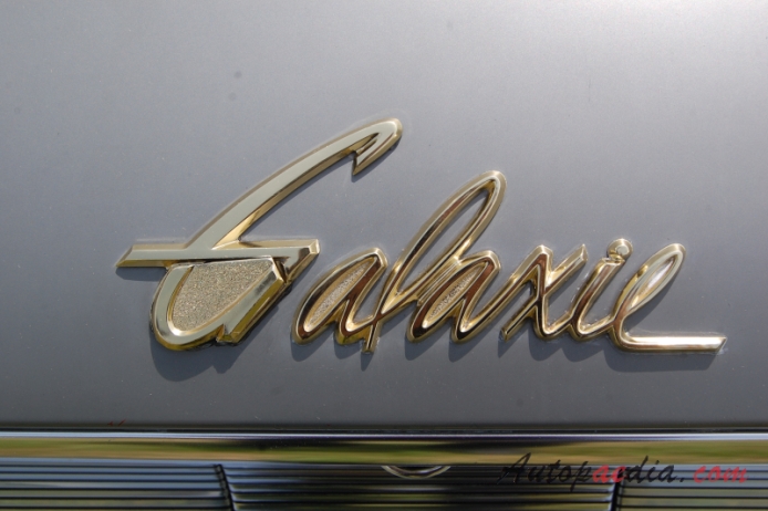 Ford Galaxie 2. generacja 1960-1964 (1960 hardtop 4d), emblemat tył 