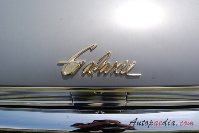 Ford Galaxie 2nd generation 1960-1964 (1960 hardtop 4d), rear emblem  