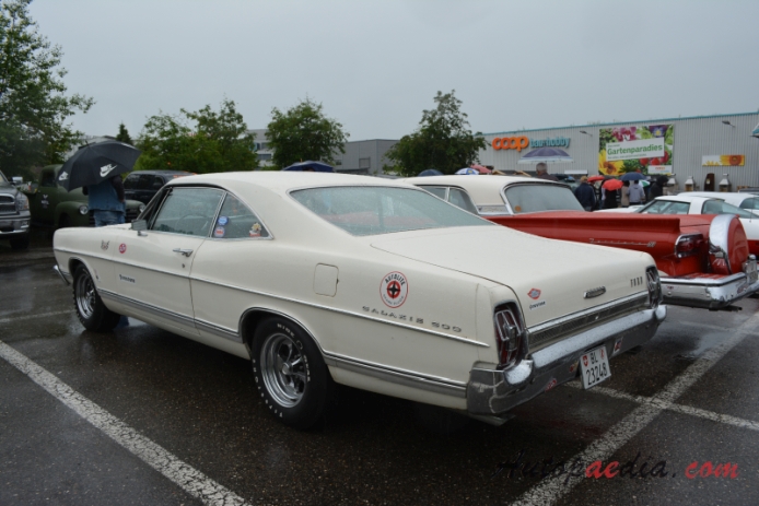 Ford Galaxie 3rd generation 1965-1968 (1967 Galaxie 500 hardtop 2d),  left rear view