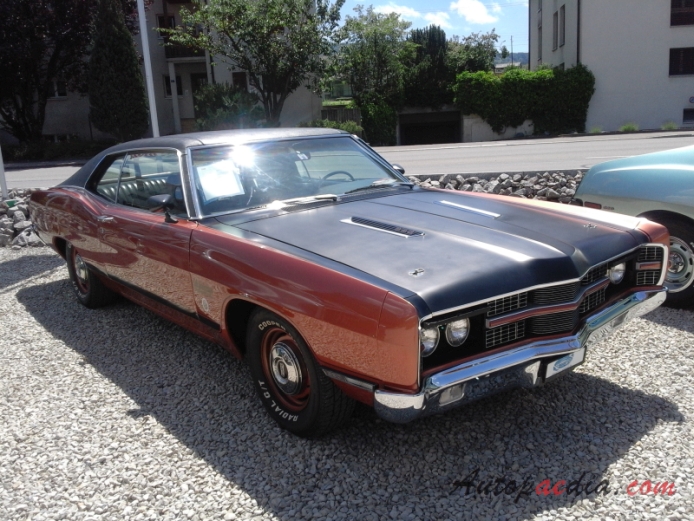 Ford Galaxie 4th generation 1969-1974 (1969 XL hardtop 2d), right front view
