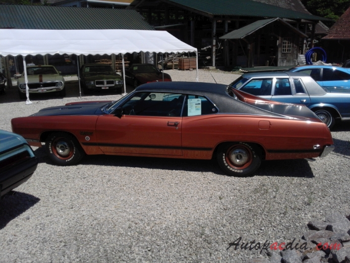 Ford Galaxie 4th generation 1969-1974 (1969 XL hardtop 2d), left side view