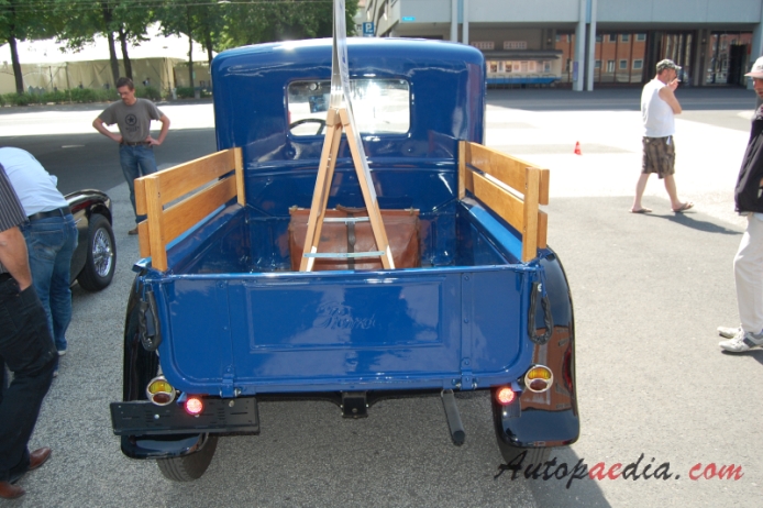 Ford Model A 1927-1931 (pickup 2d), rear view