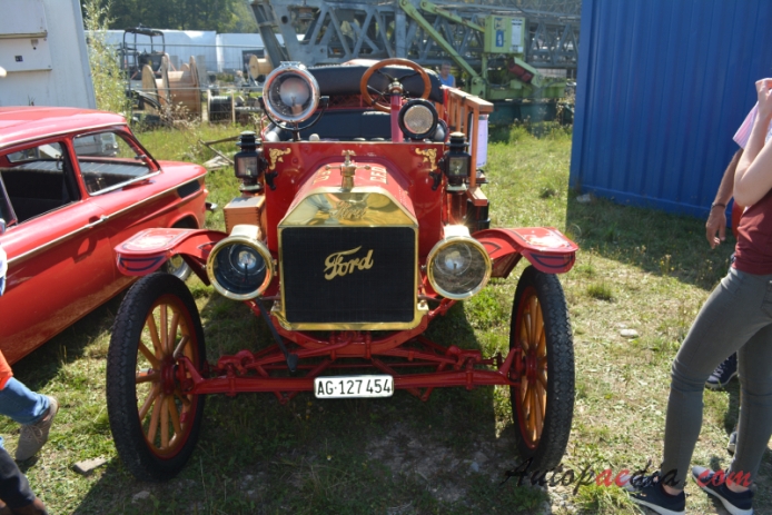Ford Model T 1908-1927 (1908-1914 wóz strażacki), przód