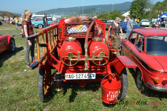 Ford Model T 1908-1927 (1908-1914 wóz strażacki), tył