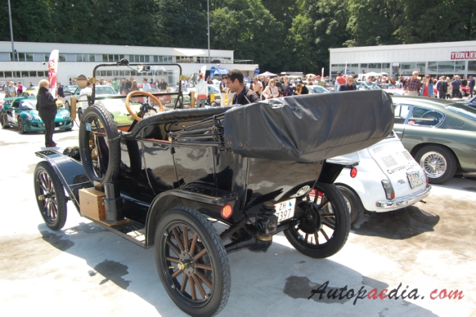 Ford Model T 1908-1927 (1913 touring), lewy tył