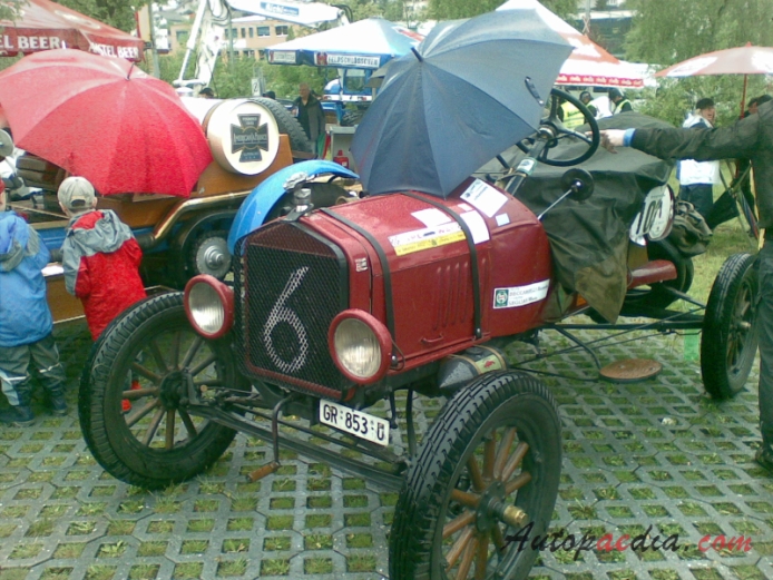 Ford Model T 1908-1927 (1918 Racer), lewy przód