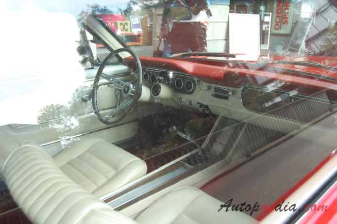 Ford Mustang 1st generation 1964-1973 (1965 Fastback GT), interior