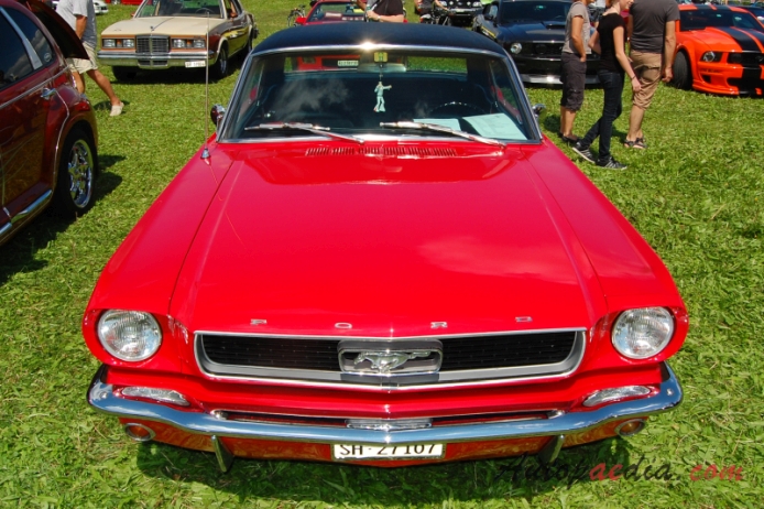 Ford Mustang 1st generation 1964-1973 (1966 Hardtop), front view
