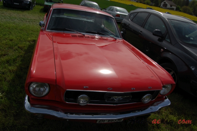 Ford Mustang 1. generacja 1964-1973 (1966 Hardtop 289 cu in GT), przód