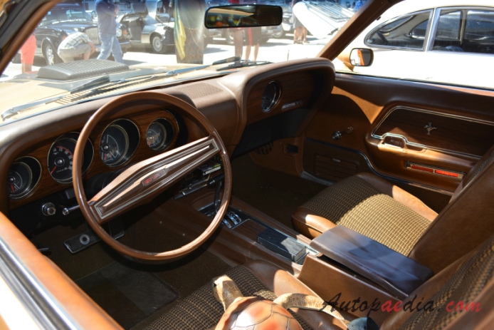 Ford Mustang 1st generation 1964-1973 (1970 Grande hardtop), interior
