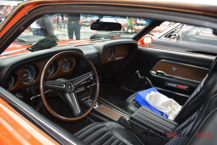 Ford Mustang 1st generation 1964-1973 (1970 Mach 1 351 Cobra Jet fastback), interior