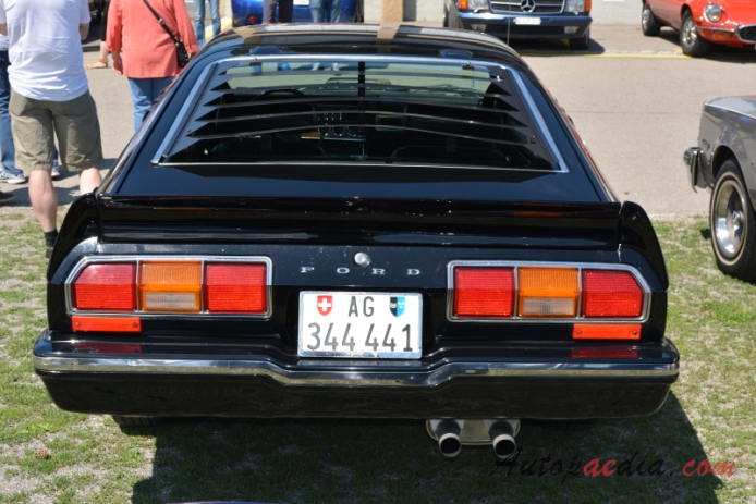 Ford Mustang 2nd generation 1974-1978 (hatchback 3d), rear view