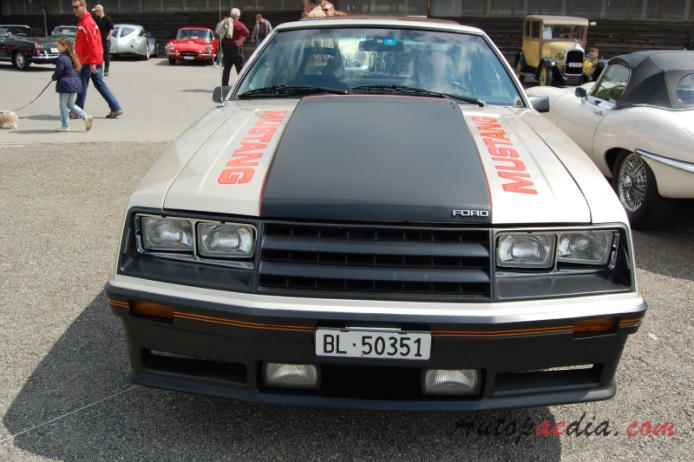 Ford Mustang 3rd generation 1979-1993 (1979 Indianapolis Pace Car hatchback 3d), left front view