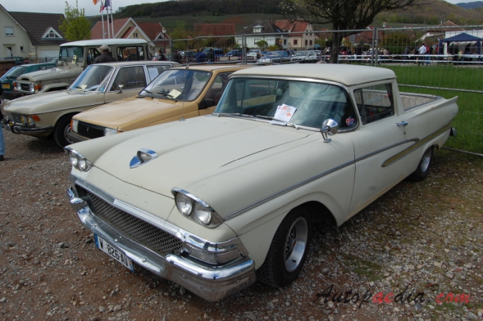 Ford Ranchero 1. generacja 1957-1959 (1958), lewy przód