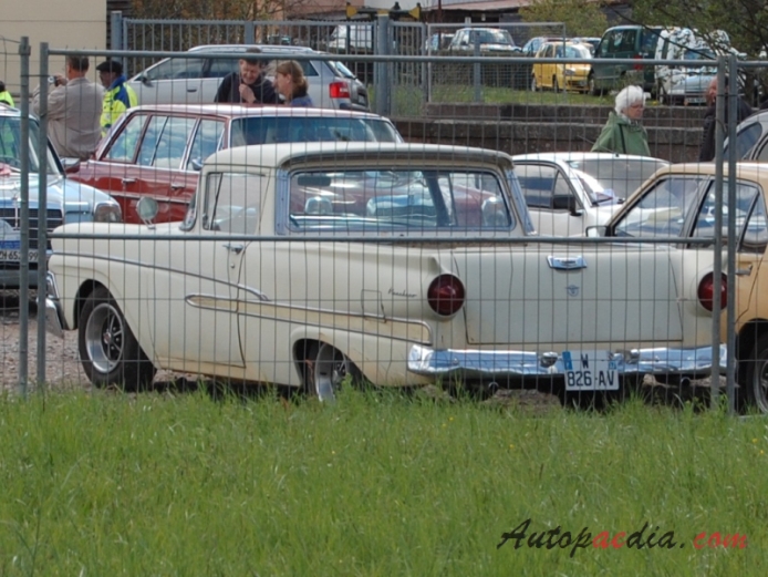 Ford Ranchero 1. generacja 1957-1959 (1958), lewy tył
