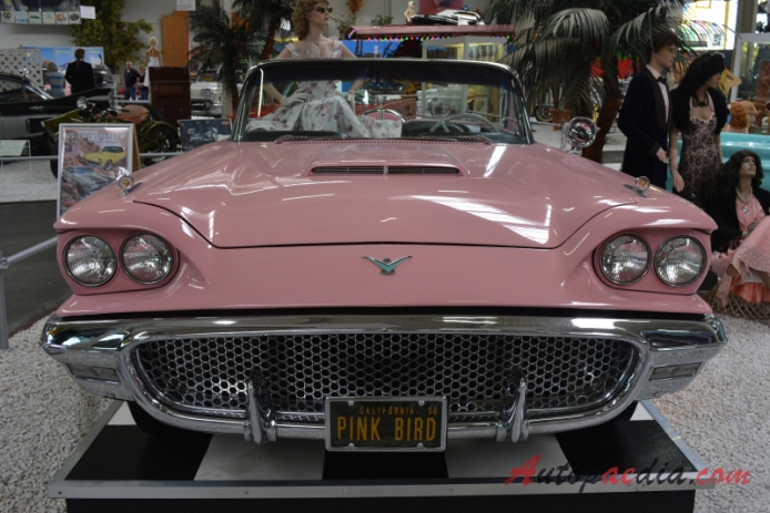 Ford Thunderbird 2nd generation 1958-1960 (1958 convetible 2d), front view