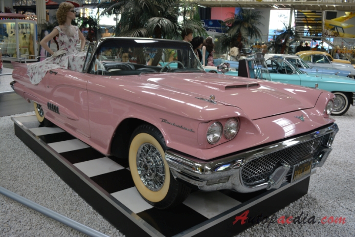 Ford Thunderbird 2nd generation 1958-1960 (1958 convetible 2d), right front view
