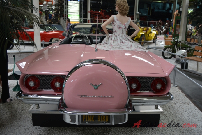 Ford Thunderbird 2nd generation 1958-1960 (1958 convetible 2d), rear view
